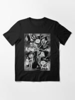 ANIME Boys tshirts – Unisex Casual Concert Pullover for Men & Women with Letter Print