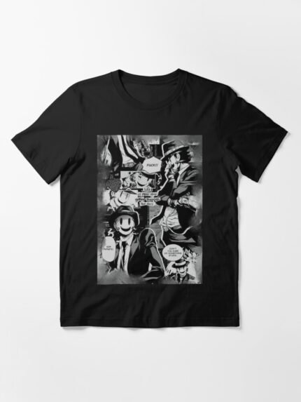 ANIME Boys tshirts – Unisex Casual Concert Pullover for Men & Women with Letter Print