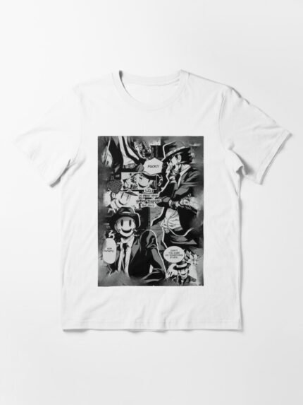 ANIME Boys tshirts – Unisex Casual Concert Pullover for Men & Women with Letter Print