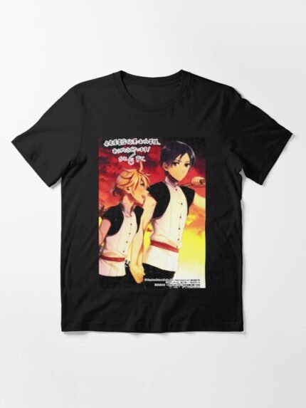 ANIME Boys tshirts – Unisex Casual Concert Pullover for Men & Women with Letter Print