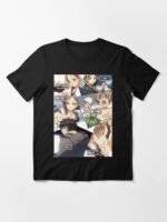 ANIME Boys tshirts – Unisex Casual Concert Pullover for Men & Women with Letter Print