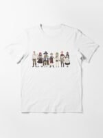 ANIME Boys tshirts – Unisex Casual Concert Pullover for Men & Women with Letter Print