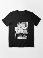 ANIME Boys tshirts – Unisex Casual Concert Pullover for Men & Women with Letter Print