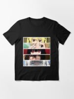ANIME Boys tshirts – Unisex Casual Concert Pullover for Men & Women with Letter Print