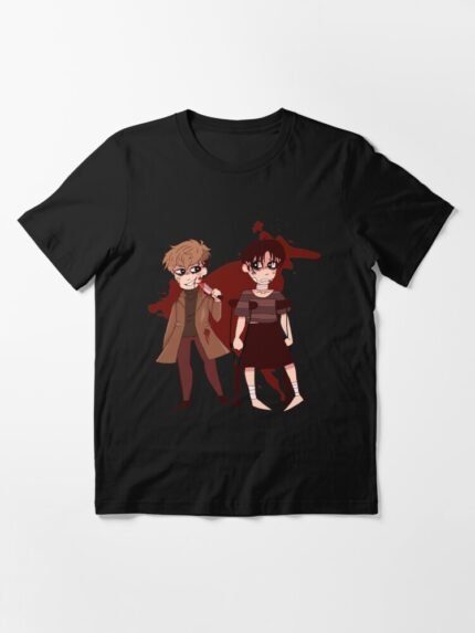 ANIME Boys tshirts – Unisex Casual Concert Pullover for Men & Women with Letter Print