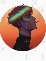 ANIME Boys tshirts – Unisex Casual Concert Pullover for Men & Women with Letter Print