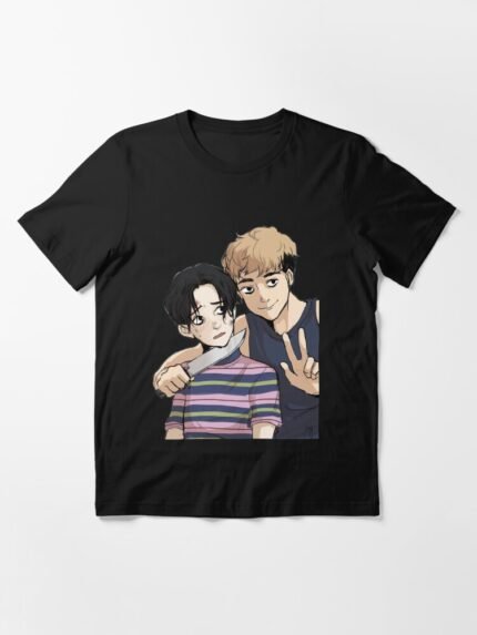 ANIME Boys tshirts – Unisex Casual Concert Pullover for Men & Women with Letter Print