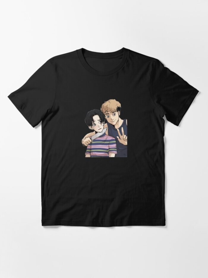 ANIME Boys tshirts – Unisex Casual Concert Pullover for Men & Women with Letter Print
