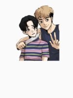 ANIME Boys tshirts – Unisex Casual Concert Pullover for Men & Women with Letter Print