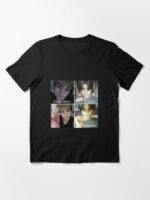 ANIME Boys tshirts – Unisex Casual Concert Pullover for Men & Women with Letter Print