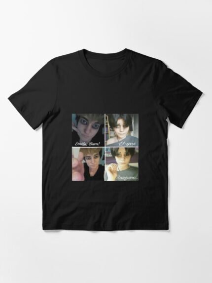 ANIME Boys tshirts – Unisex Casual Concert Pullover for Men & Women with Letter Print