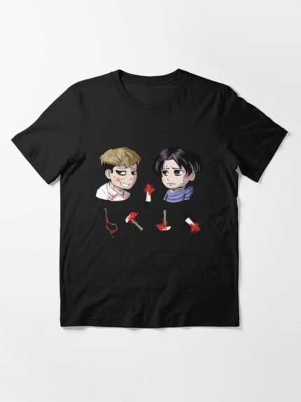 ANIME Boys tshirts – Unisex Casual Concert Pullover for Men & Women with Letter Print