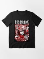 ANIME Boys tshirts – Unisex Casual Concert Pullover for Men & Women with Letter Print
