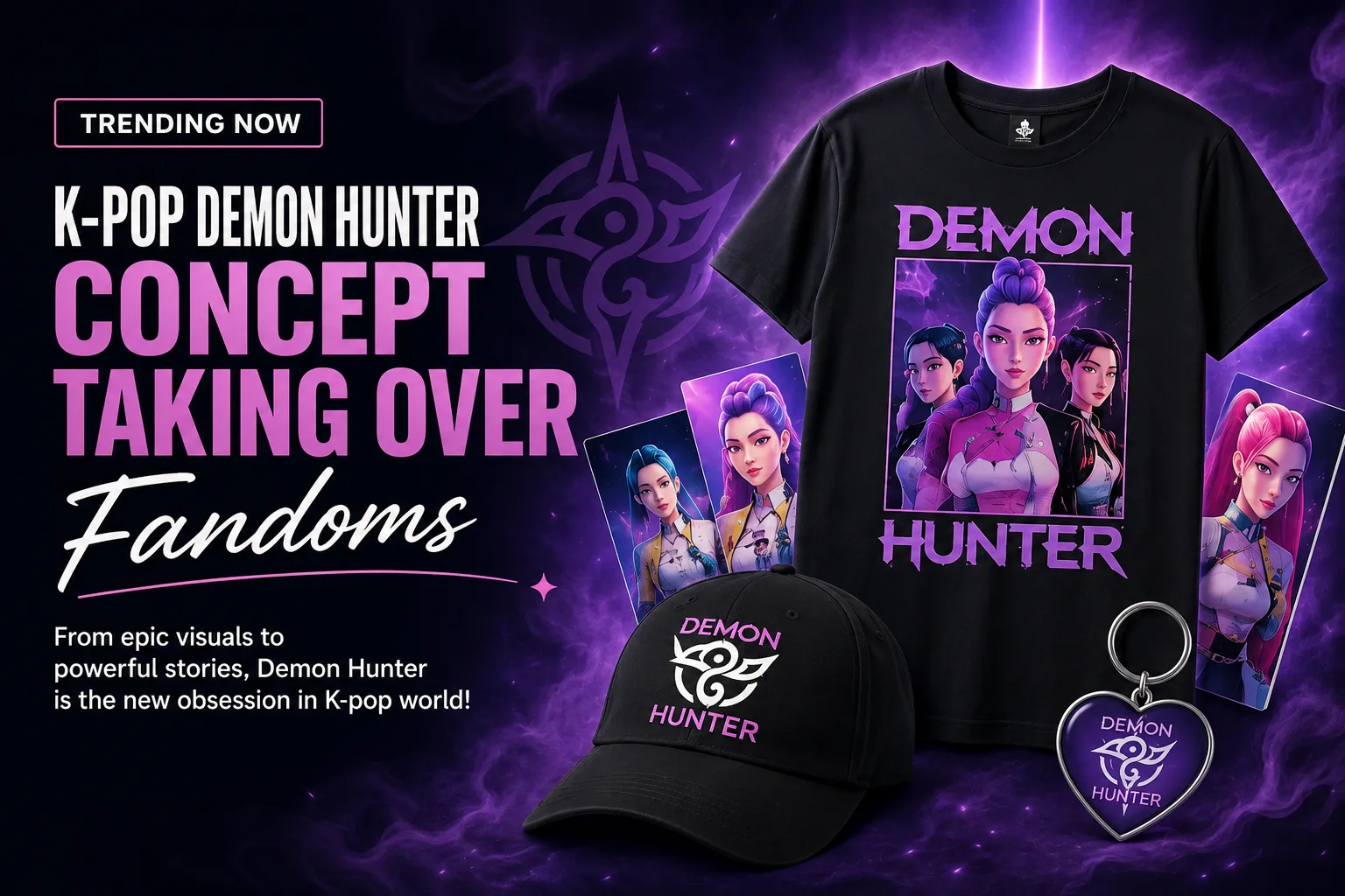 K-pop Demon Hunter Concept Taking Over Fandoms