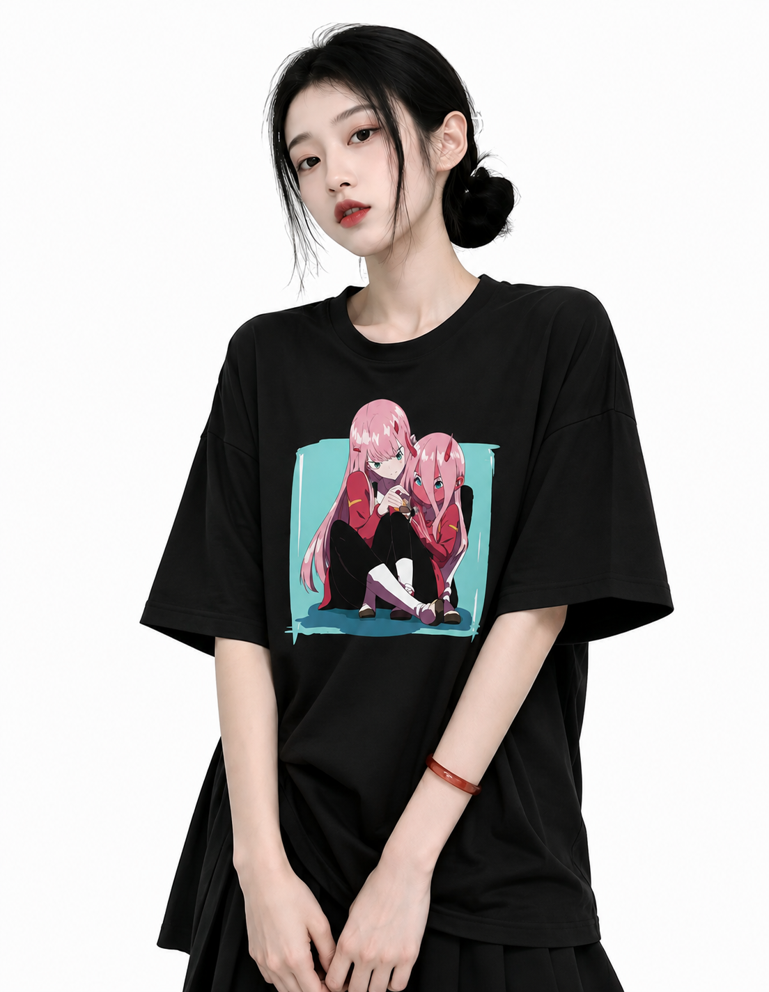 Darling in the Franxx tshirts for True Anime Fans – Premium Anime Streetwear – Design #034