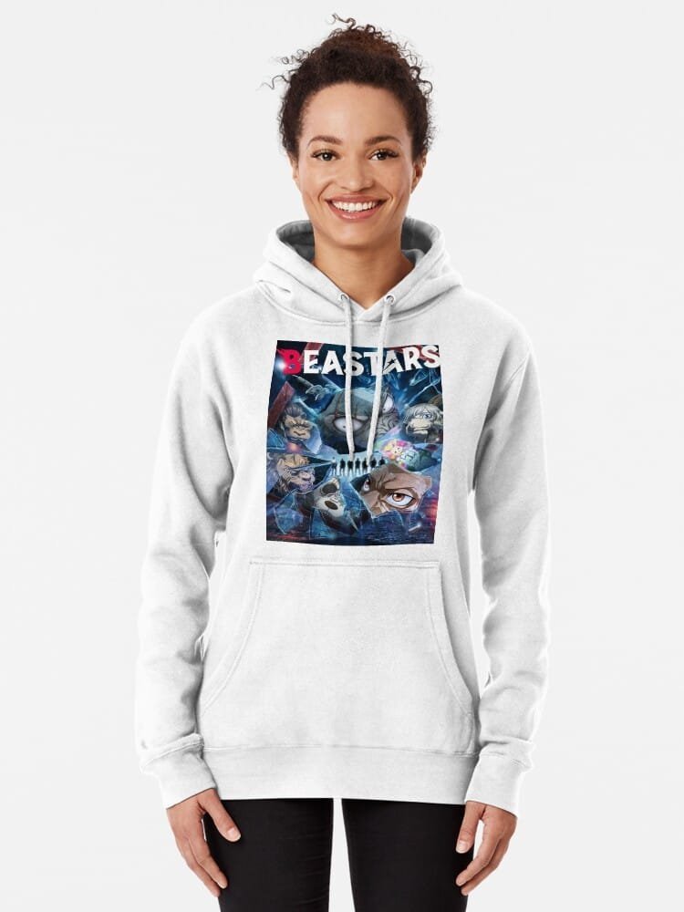 Beastars Hoodie for True Beastars Fans – Premium Anime Streetwear – Design #013 - Image 2