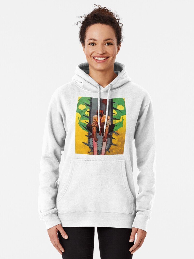 Chainsaw Man Hoodie for True Fans – Premium Anime Streetwear – Design #065 - Image 2