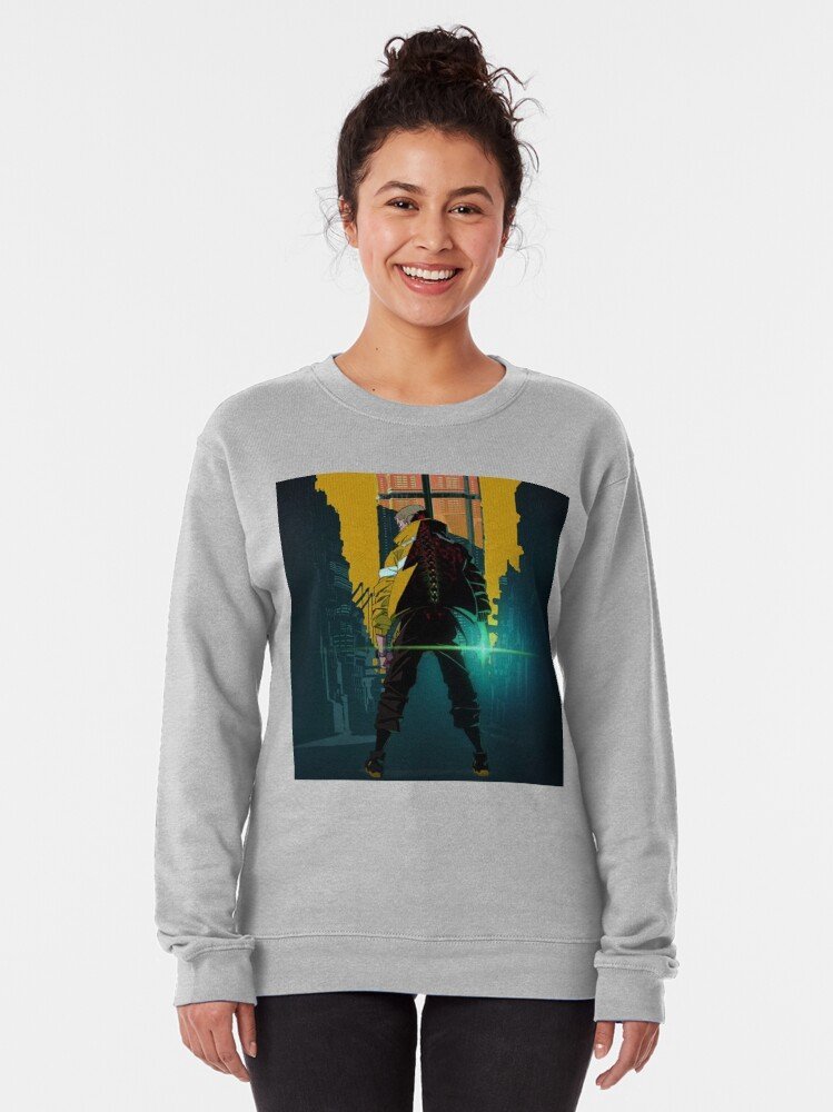 Cyberpunk Edgerunners Sweatshirt for True Edgerunners Fans – Premium Anime Streetwear – Design #007 - Image 2