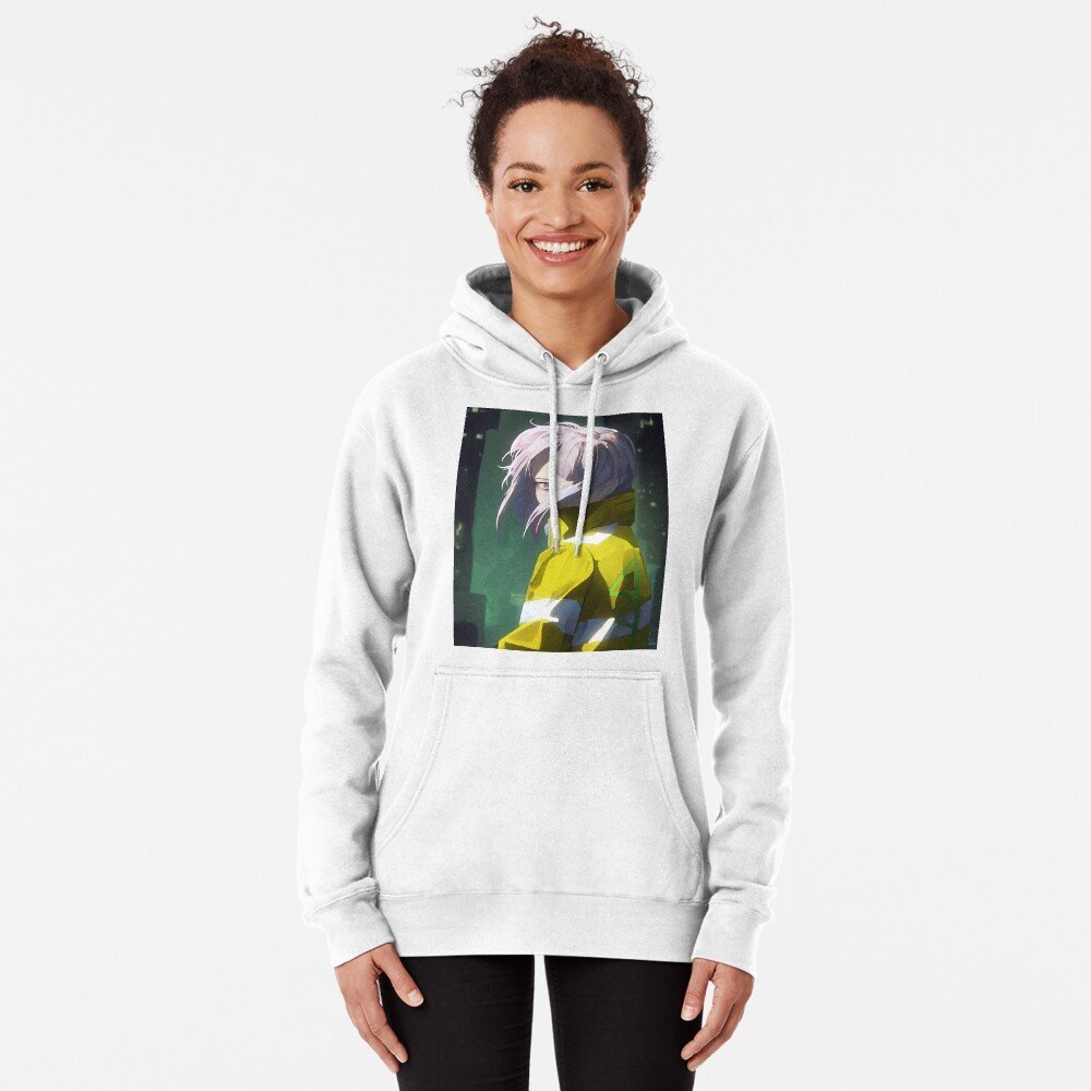 Cyberpunk Edgerunners Hoodie for True Edgerunners Fans – Premium Anime Streetwear – Design #016 - Image 2