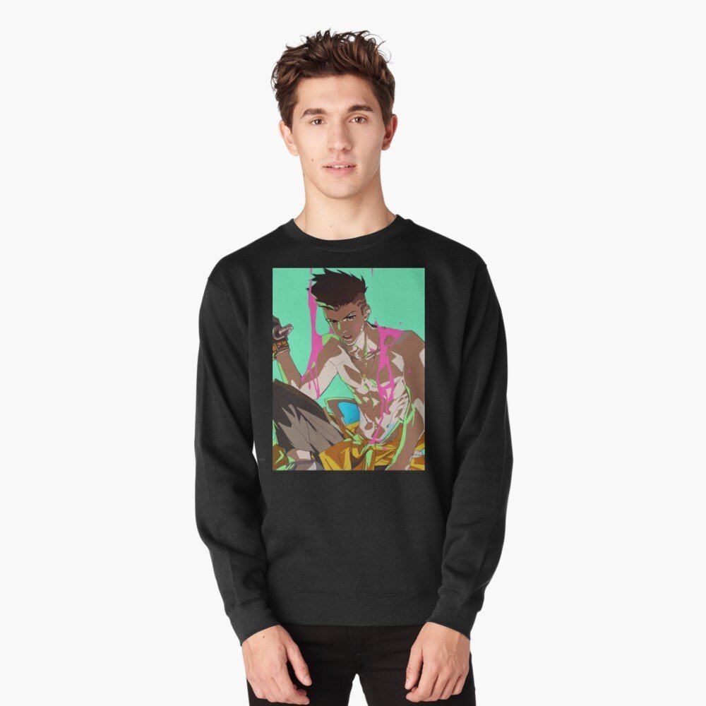 Cyberpunk Edgerunners Sweatshirt for True Edgerunners Fans – Premium Anime Streetwear – Design #027