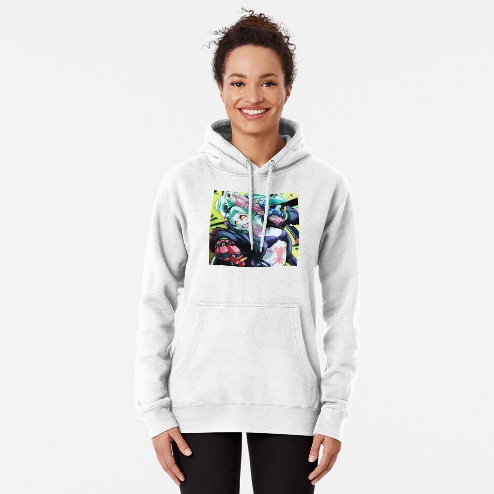 Cyberpunk Edgerunners Hoodie for True Edgerunners Fans – Premium Anime Streetwear – Design #028 - Image 2