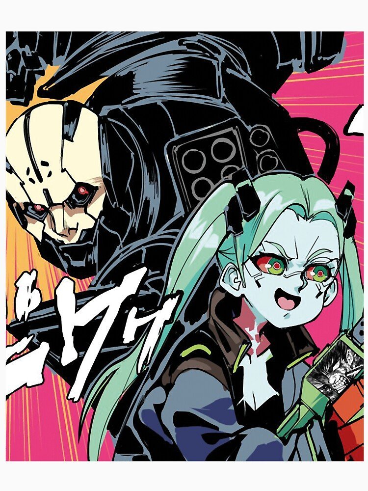 Cyberpunk Edgerunners Hoodie for True Edgerunners Fans – Premium Anime Streetwear – Design #030 - Image 3