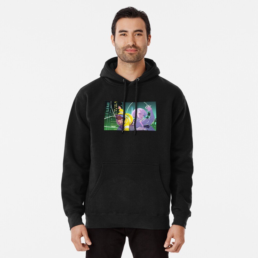 Cyberpunk Edgerunners Hoodie for True Edgerunners Fans – Premium Anime Streetwear