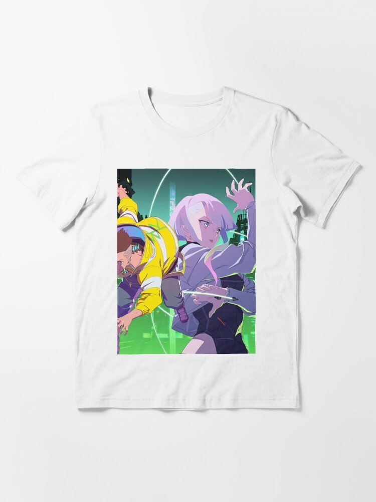 Cyberpunk Edgerunners tshirts for True Edgerunners Fans – Premium Anime Streetwear – Design #038 - Image 2