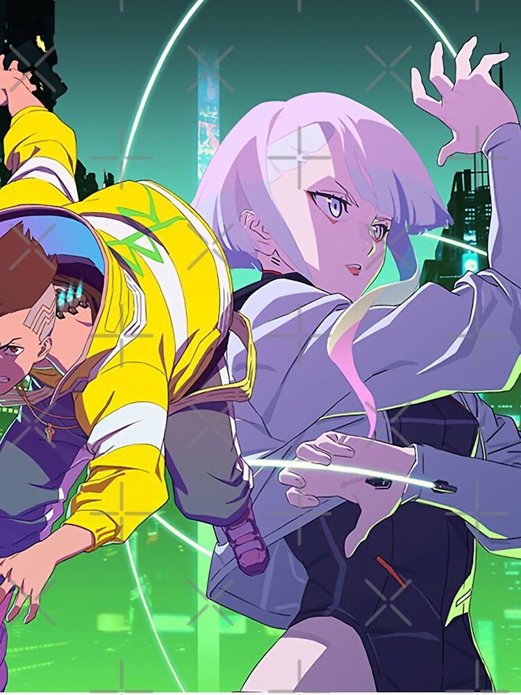 Cyberpunk Edgerunners tshirts for True Edgerunners Fans – Premium Anime Streetwear – Design #038 - Image 3