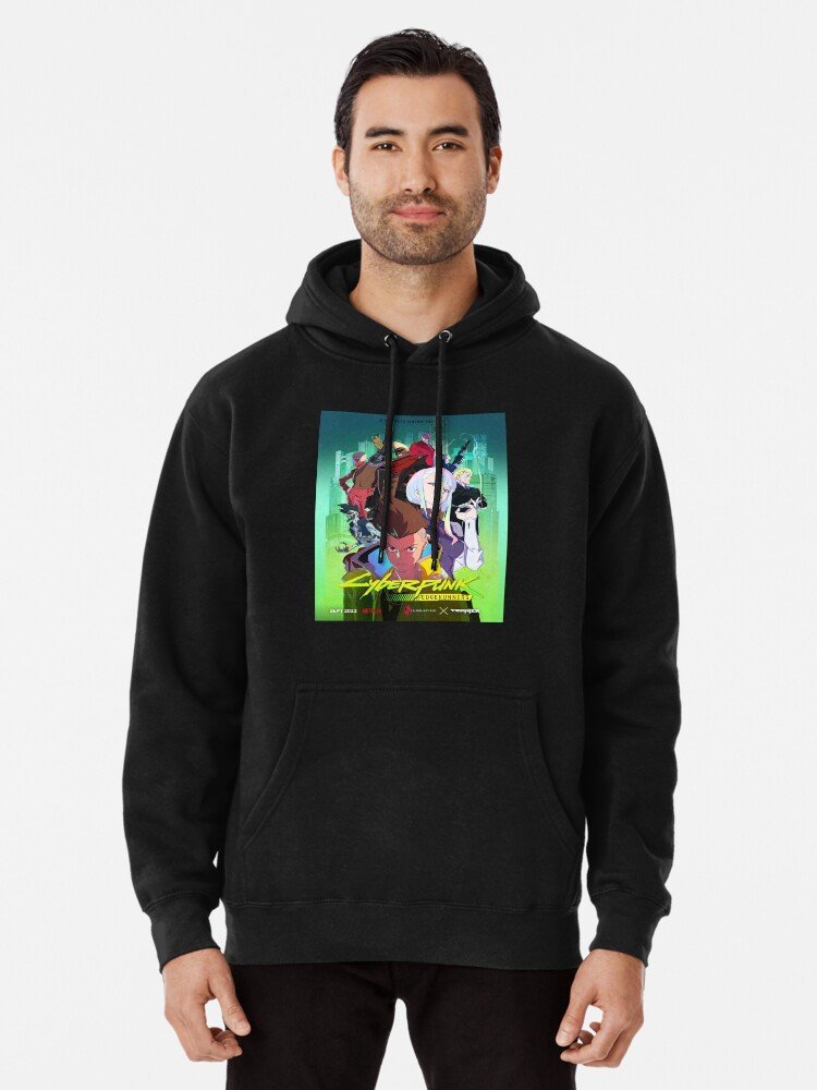 Cyberpunk Edgerunners Hoodie for True Edgerunners Fans – Premium Anime Streetwear