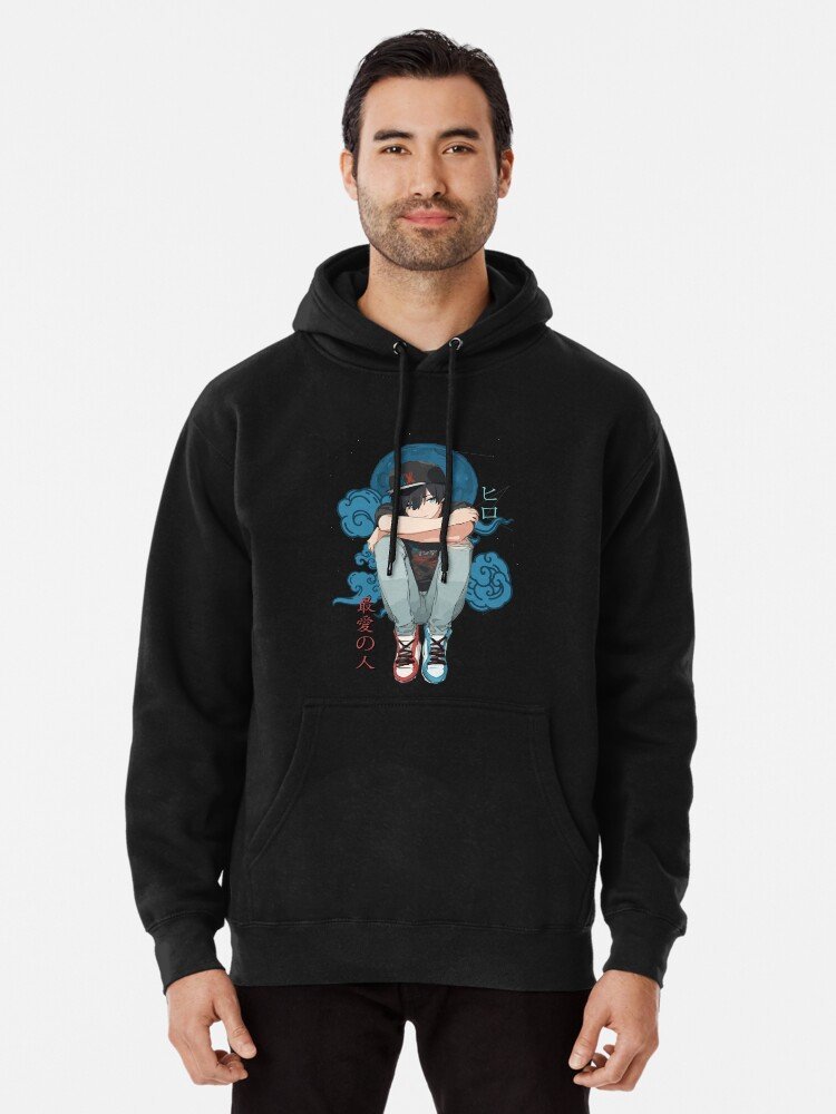 Darling in the Franxx Hoodie for True Anime Fans – Premium Anime Streetwear – Design #002