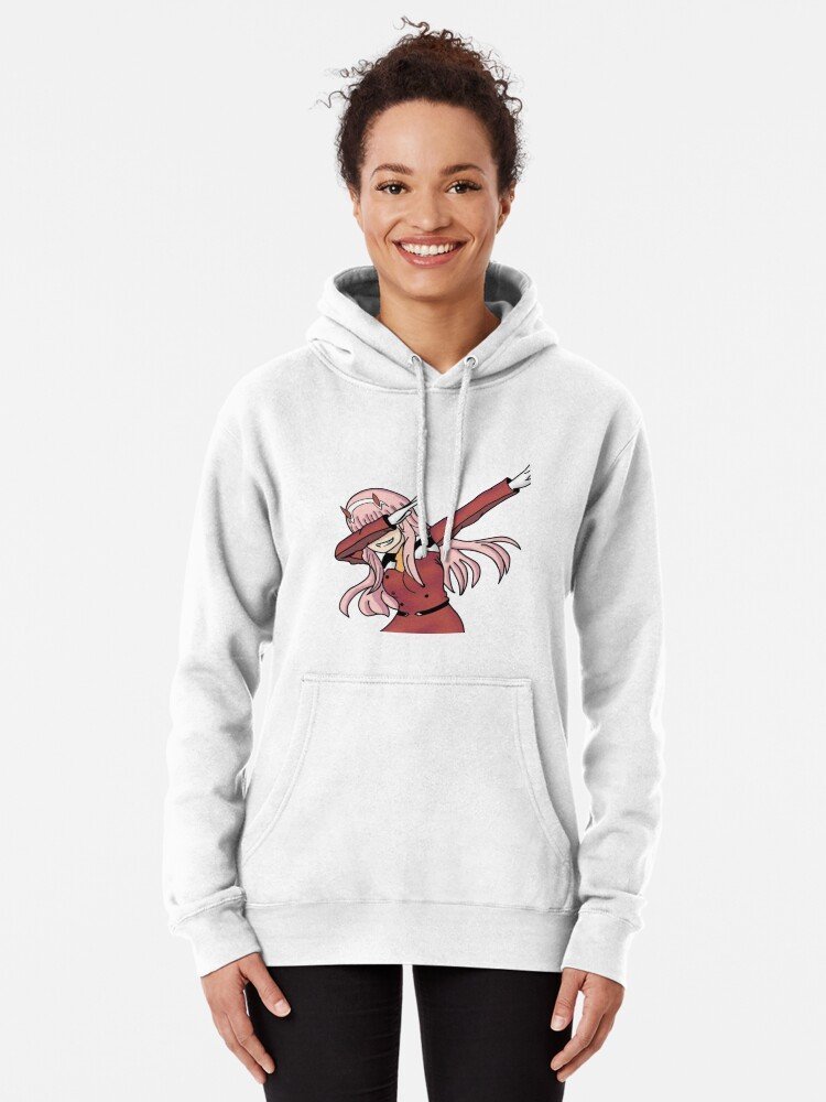 Darling in the Franxx Hoodie for True Anime Fans – Premium Anime Streetwear – Design #006 - Image 2