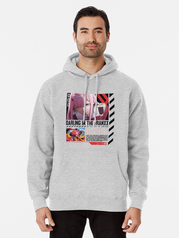 Darling in the Franxx Hoodie for True Anime Fans – Premium Anime Streetwear – Design #009