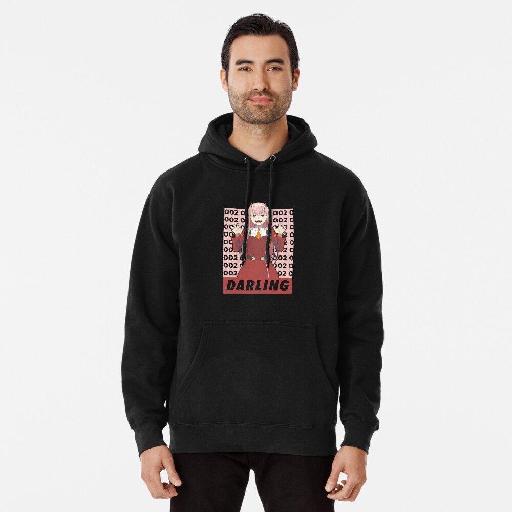 Darling in the Franxx Hoodie for True Anime Fans – Premium Anime Streetwear – Design #028