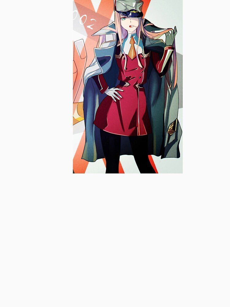 Darling in the Franxx Hoodie for True Anime Fans – Premium Anime Streetwear – Design #032 - Image 3