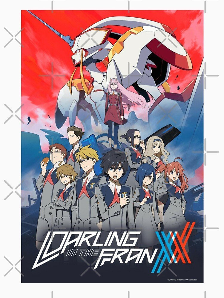 Darling in the Franxx Hoodie for True Anime Fans – Premium Anime Streetwear – Design #039 - Image 3