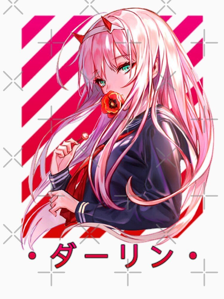 Darling in the Franxx Hoodie for True Anime Fans – Premium Anime Streetwear – Design #040 - Image 3