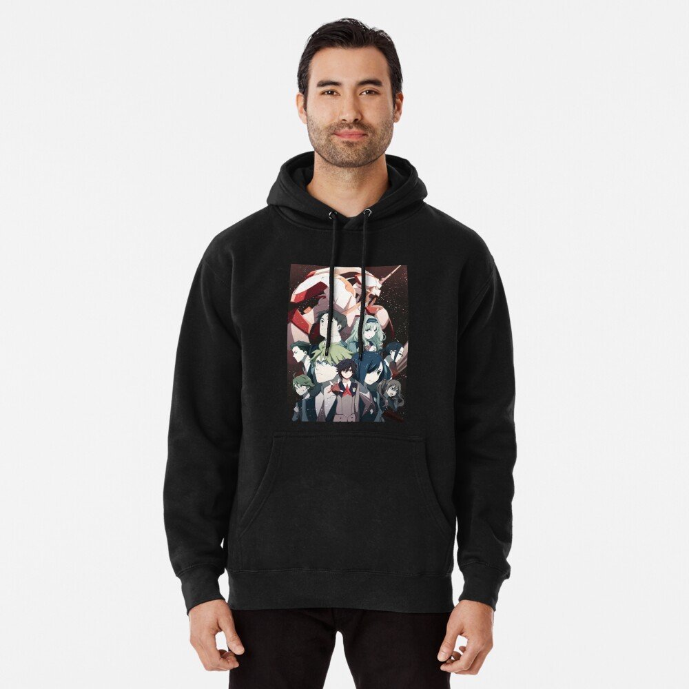 Darling in the Franxx Hoodie for True Anime Fans – Premium Anime Streetwear – Design #044