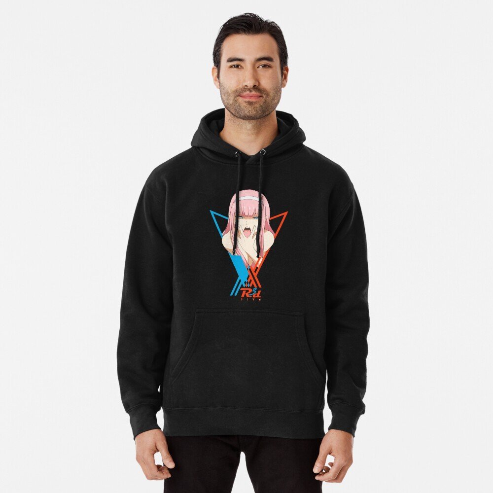 Darling in the Franxx Hoodie for True Anime Fans – Premium Anime Streetwear – Design #048