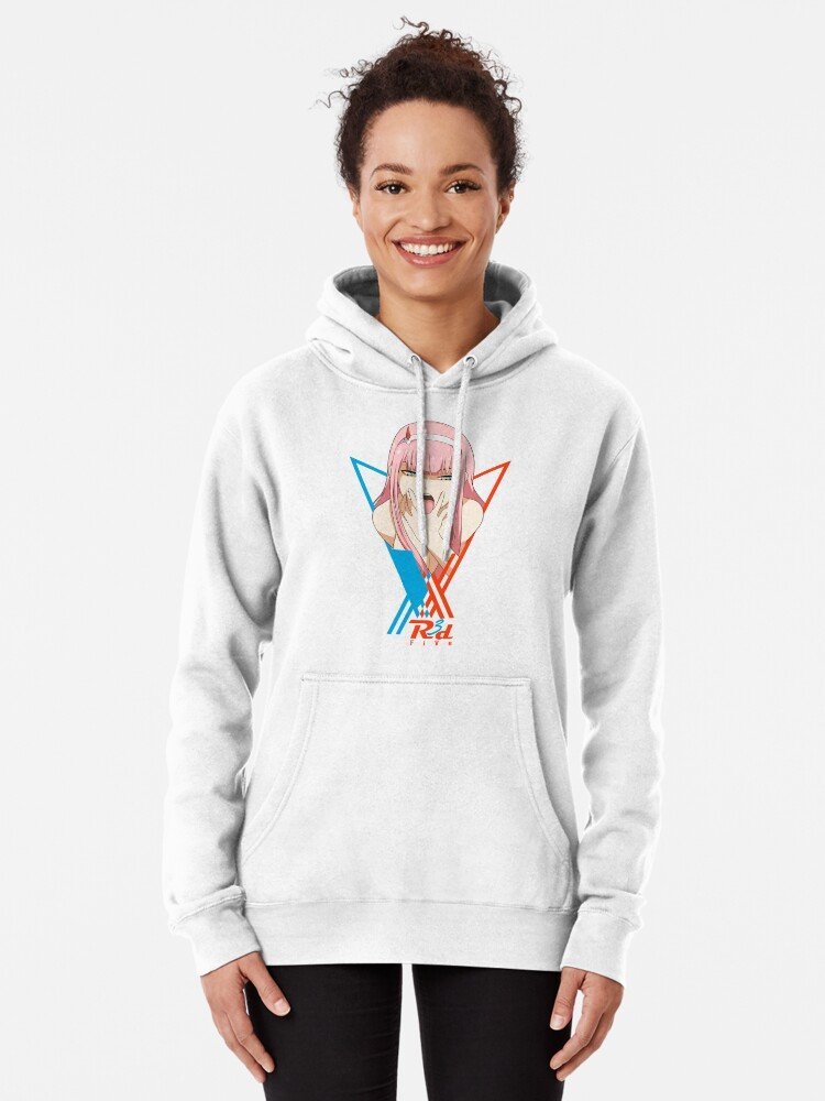 Darling in the Franxx Hoodie for True Anime Fans – Premium Anime Streetwear – Design #048 - Image 2