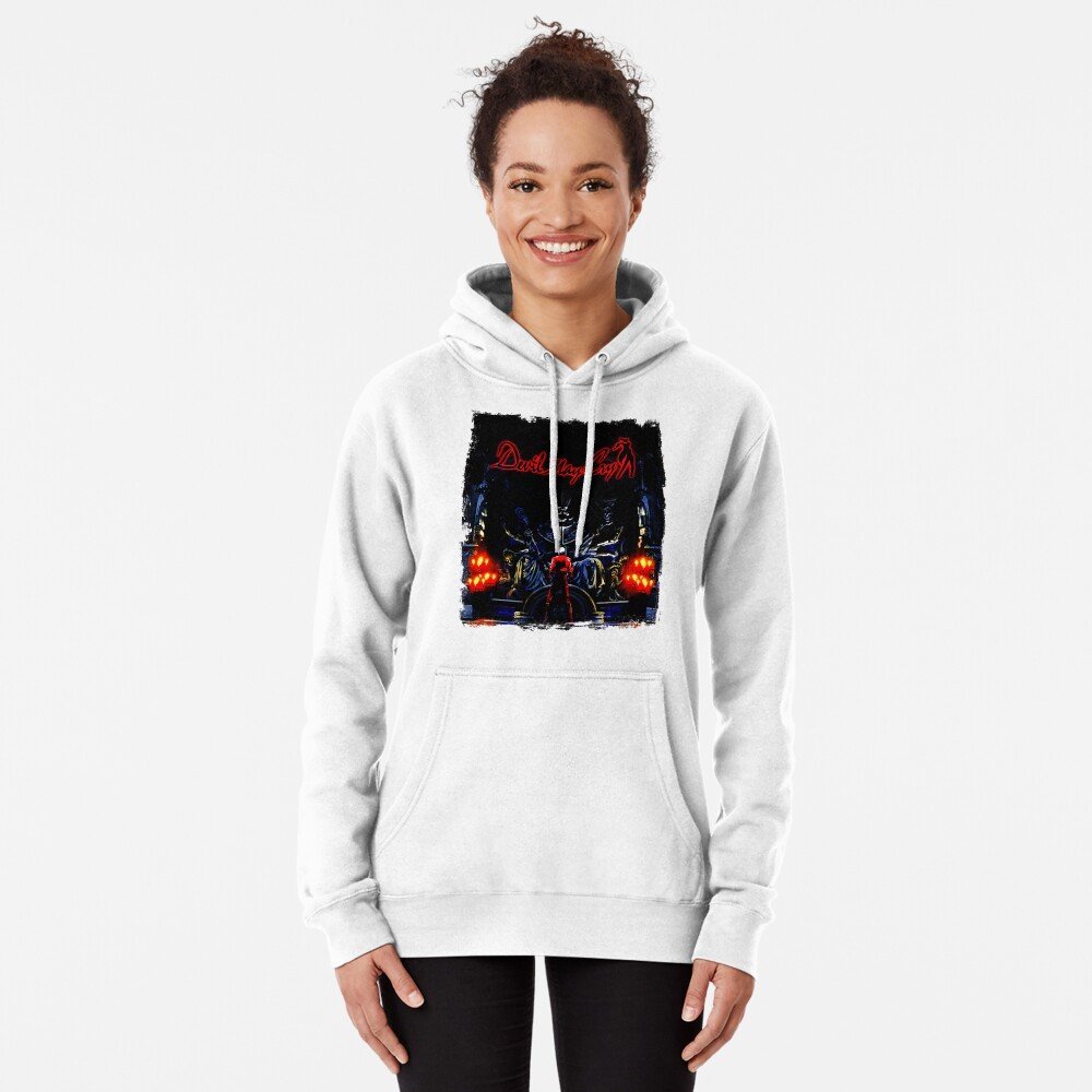 Devil May Cry Hoodie for True Demon Hunters – Premium Anime-Inspired Streetwear – Design #004 - Image 2