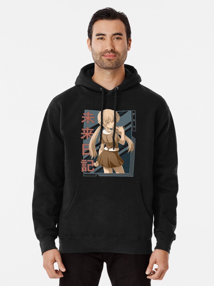 Future Diary hoodie Design #008 – anime merch UAE