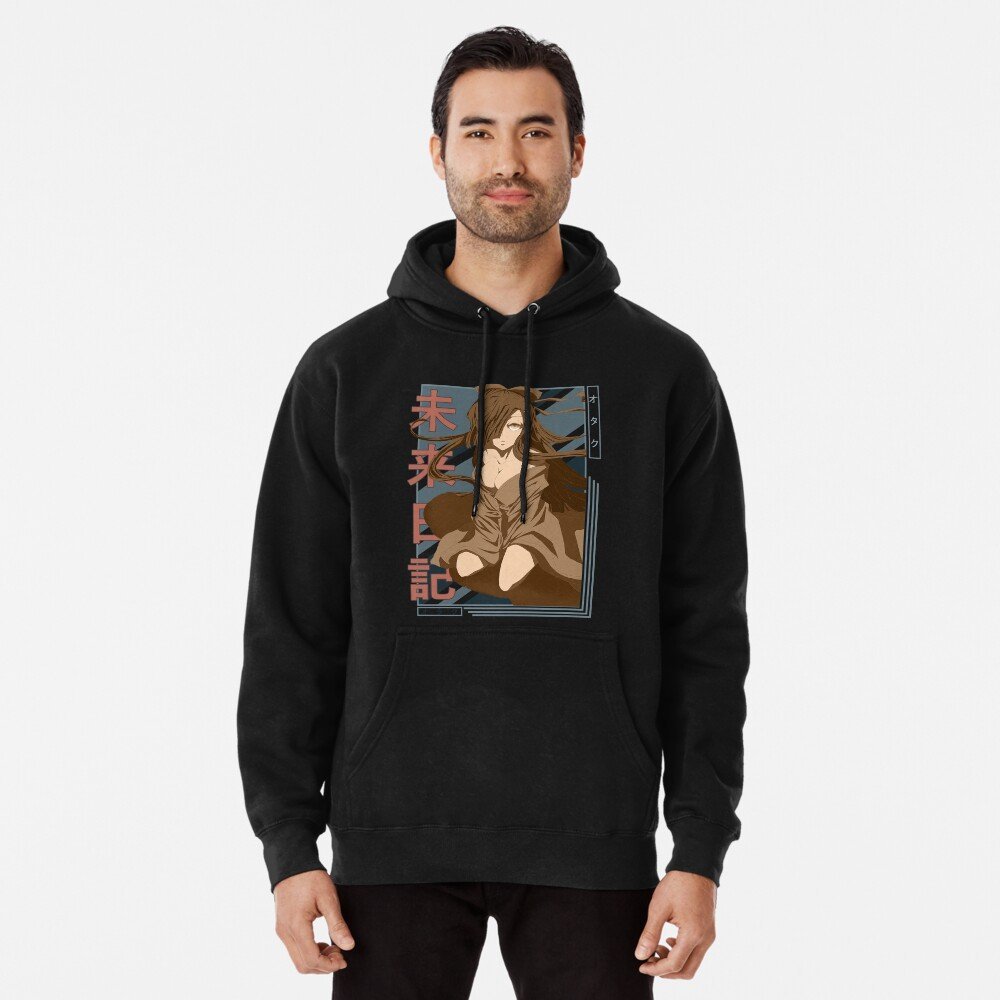 Future Diary hoodie Design #009 – anime merch UAE
