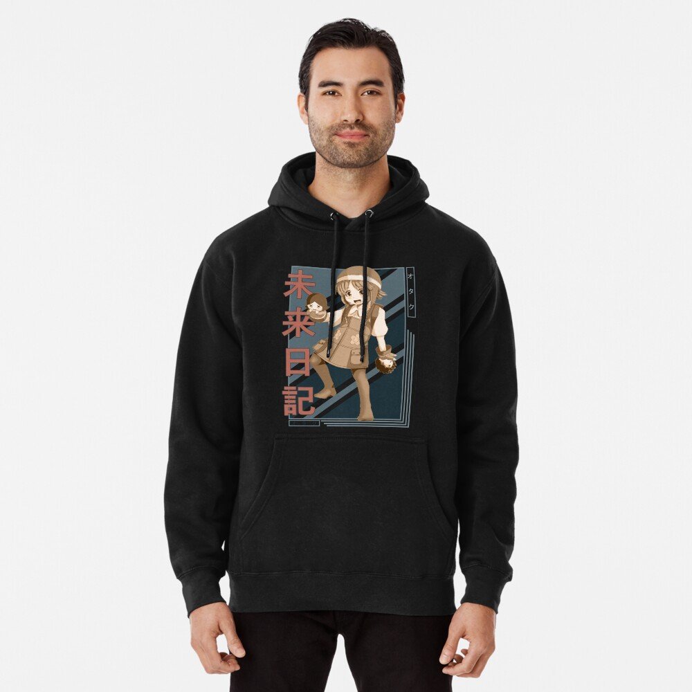 Future Diary hoodie Design #010 – anime merch UAE