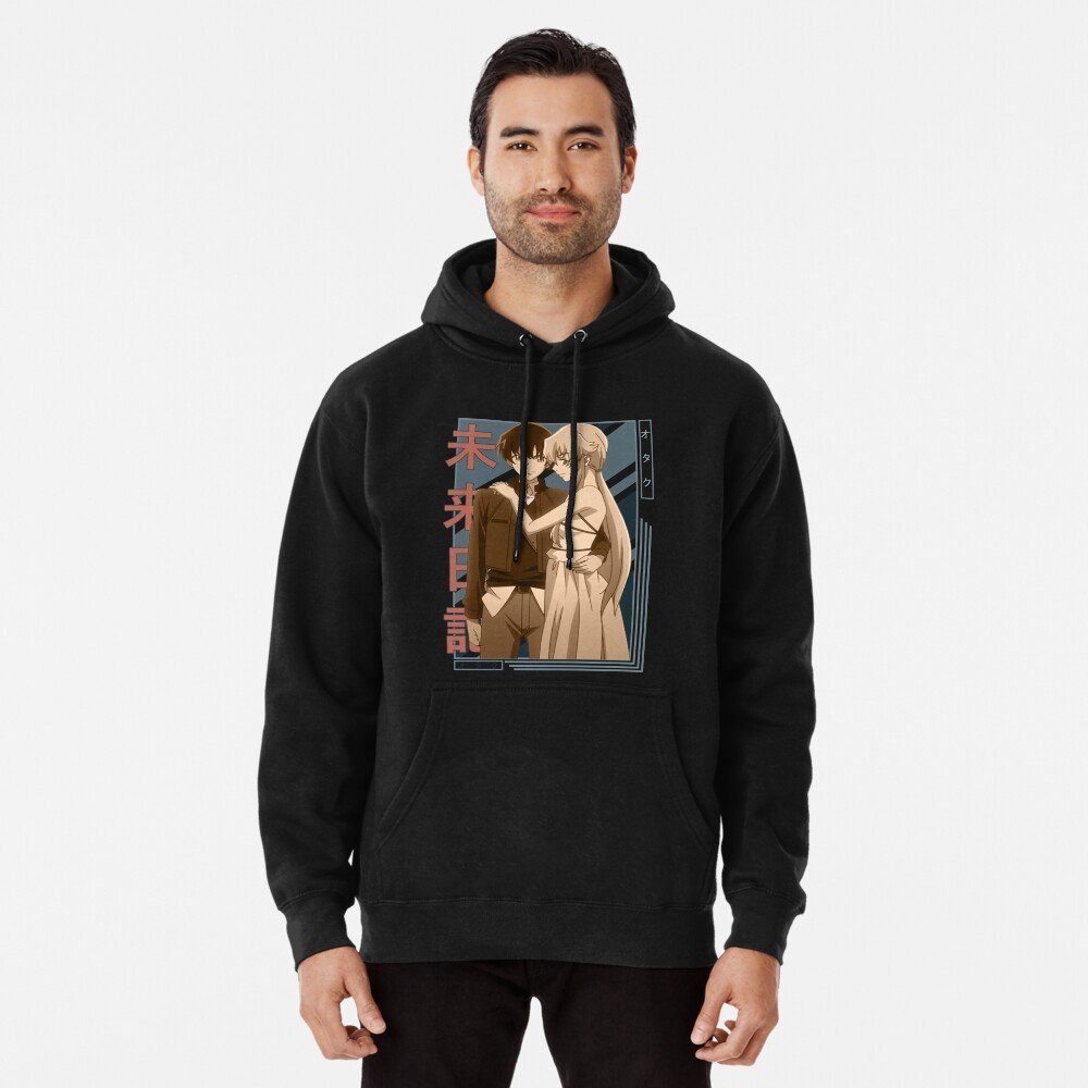 Future Diary hoodie Design #016 – anime merch UAE