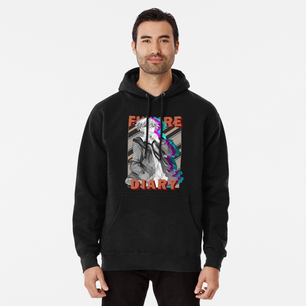 Future Diary hoodie Design #019 – anime merch UAE