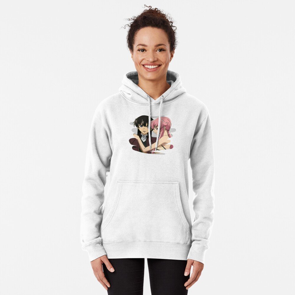 Future Diary Hoodie for Survival Game Champions – Elite Anime Streetwear Drop – Design #021 - Image 2
