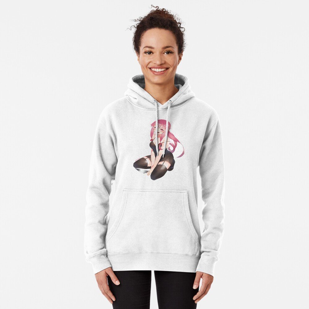 Future Diary Hoodie for Survival Game Champions – Elite Anime Streetwear Drop – Design #035 - Image 2