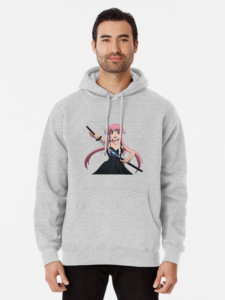 Future Diary Hoodie for Survival Game Champions – Elite Anime Streetwear Drop – Design #042