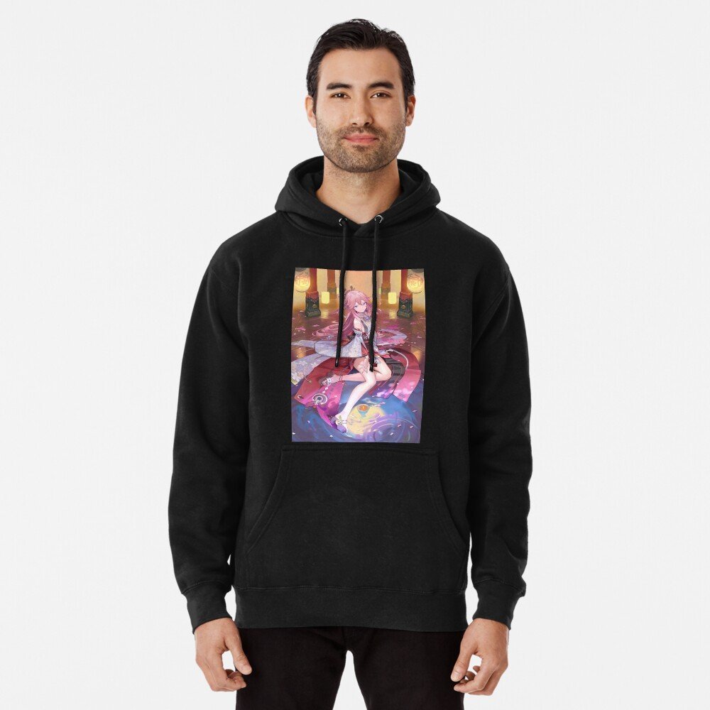 Genshin Impact hoodie Design #020 – anime merch UAE